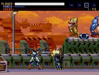 Alien Soldier SEGA Mega Drive