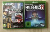 Nauji Firefighting simulator ir Evil genius 2 xbox one žaidimai!