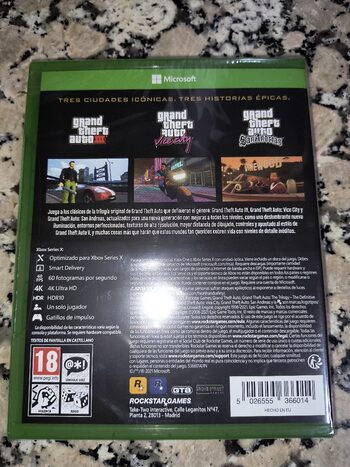 Grand Theft Auto: The Trilogy – The Definitive Edition Xbox Series X