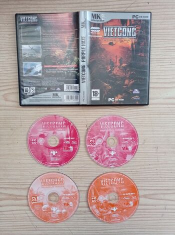 Juego PC Vietcong - Purple Haze - Juego + Expansion - 4 Discos