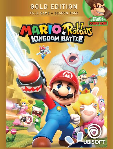 E-shop Mario + Rabbids Kingdom Battle - Gold Edition (Nintendo Switch) eShop Key EUROPE