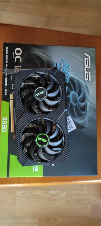 Asus GeForce RTX 3060 12 GB 1320 Mhz PCIe x16 GPU