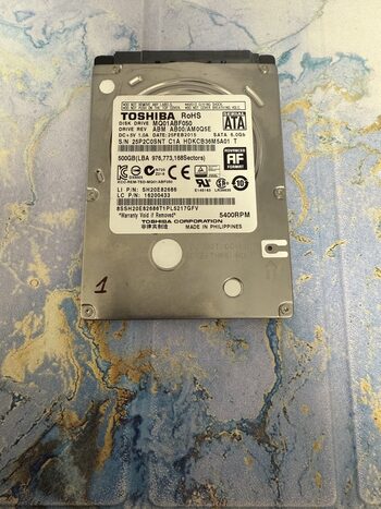 Toshiba 500 GB HDD Storage