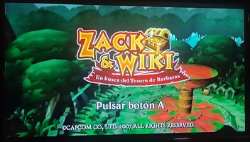 Redeem Zack & Wiki: Quest for Barbaro's Treasure Wii