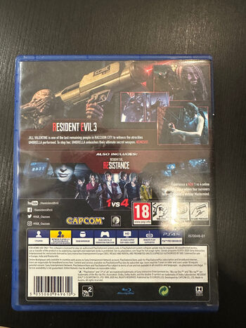 Resident Evil 3 PlayStation 4