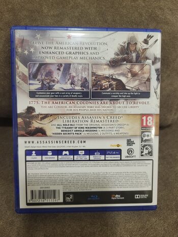 Buy Assassin's Creed III: Remastered PlayStation 4