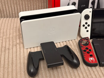 Nintendo Switch OLED White, 64GB + Garantija + Priedai