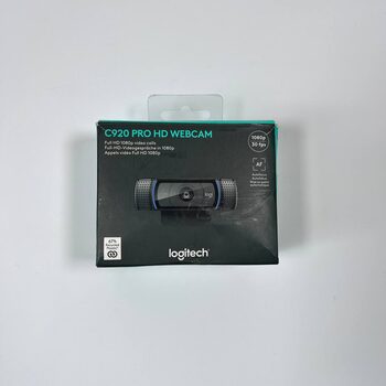 Logitech C920 HD PRO Webcam, 1080p Video - Black