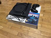 Get PlayStation 4 Slim, Black, 500GB du pultai, 1 žaidimo CD.