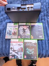 consola xbox 360 con 2 mandos y 6 juegos