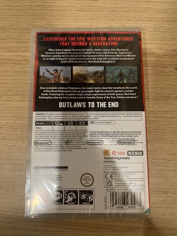 Red Dead Redemption Nintendo Switch