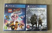 Neišpakuoti God of war ragnarok ir Lego movie 2 ps4 žaidimai!