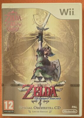 Legend of Zelda Skyward Sword Special Orchestra CD Limited Edition Wii