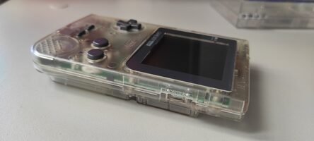 Game boy pocket transparente 