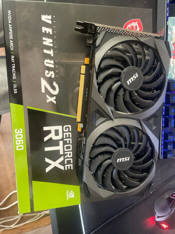 MSI GeForce RTX 3060 Gaming X12G 12 GB 1320-1837 Mhz PCIe x16 GPU