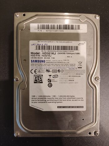 Samsung Spinpoint F1 DT 320 GB HDD Storage