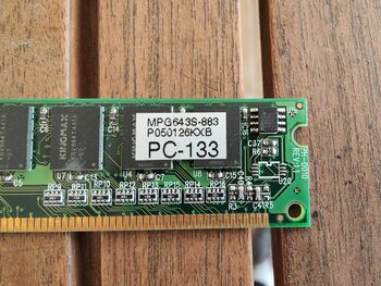 Get Memoria RAM AOpen MPG643S-883 P990316AN PC-133