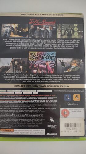 Grand Theft Auto: Episodes from Liberty City Xbox 360