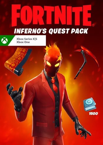 Fortnite - Inferno's Quest Pack + 1,500 V-Bucks Challenge Código de XBOX LIVE MEXICO