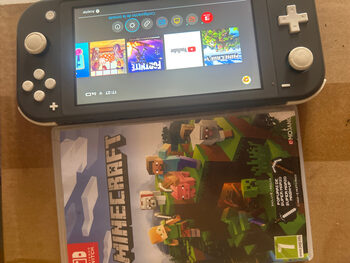 Nintendo switch lite + Minecraft