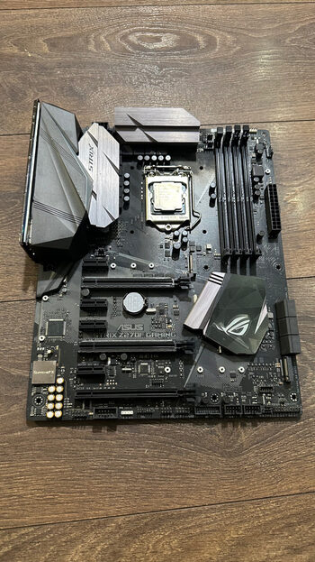 Asus Strix Z270F gaming su i5 7600k procesoriumi