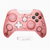 Mando Xbox One/360 Series S - PC Rosado Inalambrico Nuevo