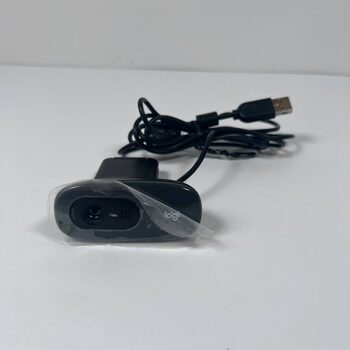 Logitech C270 HD Webcam, 720p, Noise Reducing Mic - Black