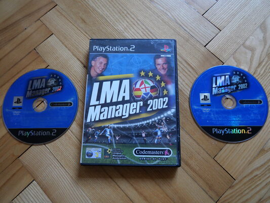 LMA Manager 2002 PlayStation 2