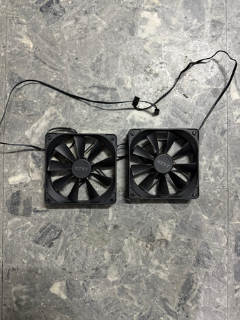 NZXT FN 120 mm White Single PC Case Fan