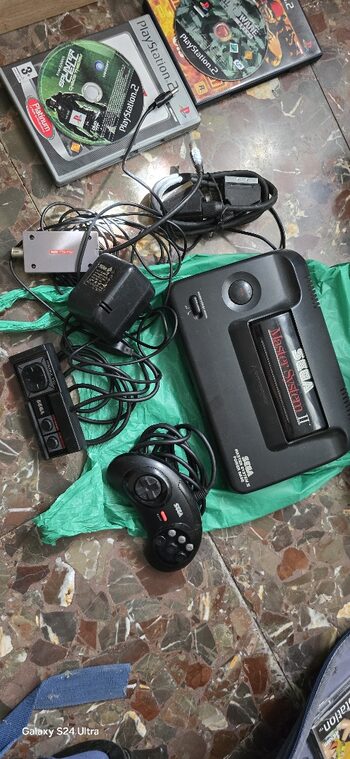 sega master system 2 con mandos y cableado