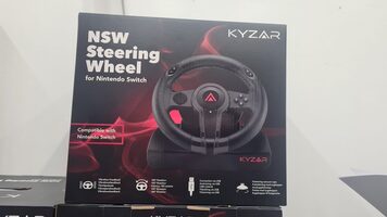 Žaidimų vairas Kyzar Nintendo Switch Racing Wheel Žaidimų vairas Kyzar Nintendo