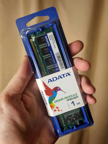 1GB ADATA RAM DDR400(3) 1GX16 U-DIMM