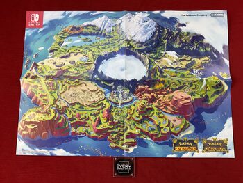 Poster Pokemon Escarlata Y Purpura Nintendo Switch NUEVO for sale