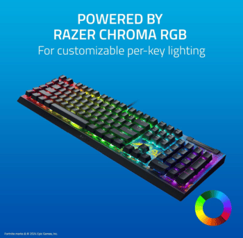 Get Razer Blackwidow V4 X mechaninė klaviatūra Rgb