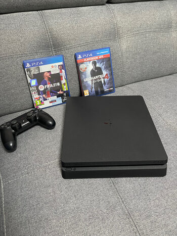 Redeem Ps4 Slim 1 TB + 2 žaidimai