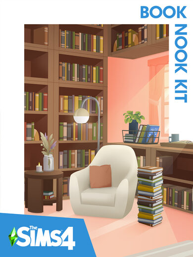 E-shop The Sims 4: Book Nook Kit (DLC) (PC/MAC) Origin Key GLOBAL
