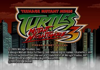 Teenage Mutant Ninja Turtles 3: Mutant Nightmare Xbox