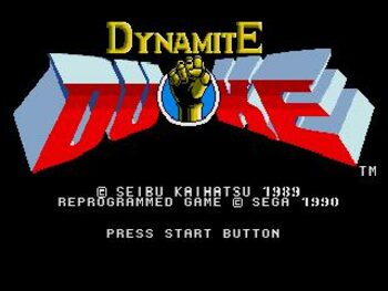 Get Dynamite Duke SEGA Mega Drive