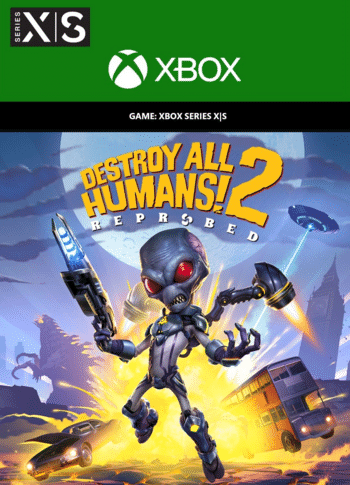 Destroy All Humans! 2 - Reprobed Código de XBOX LIVE BRAZIL