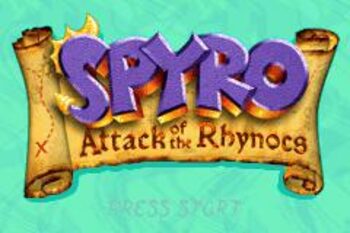 Spyro: Attack of the Rhynocs Game Boy Advance