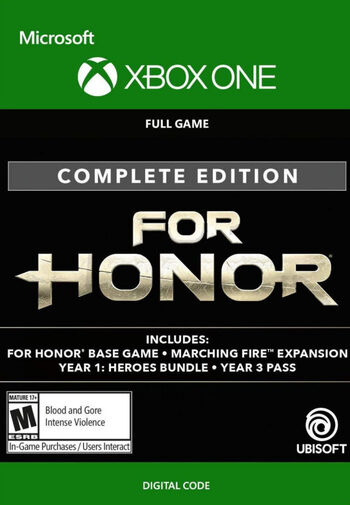 For Honor (Complete Edition) XBOX LIVE Key COLOMBIA