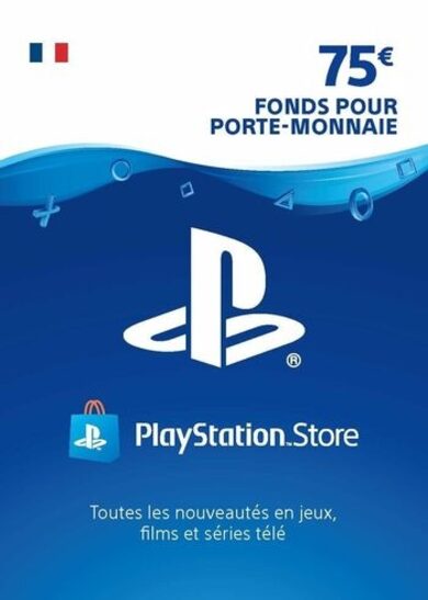 E-shop PlayStation Network Card 75 EUR (FR) PSN Key FRANCE