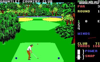 Get World Class Leader Board Golf SEGA Master System