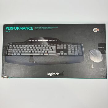 Logitech MK710 Wireless Keyboard and Mouse Combo — Includes Keyboard and Mouse