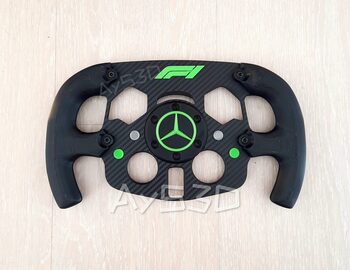MOD F1 Formula 1 MERCEDES para Volante Logitech G29 y G923 de Ps PlayStation 