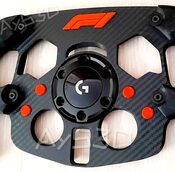 MOD F1 Formula 1 para Volante Logitech G29 y G923 de Ps PlayStation y PC ROJO