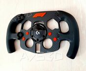 MOD F1 Formula 1 para Volante Logitech G29 y G923 de Ps PlayStation y PC ROJO