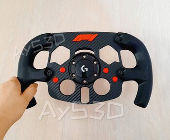 MOD F1 Formula 1 para Volante Logitech G29 y G923 de Ps PlayStation y PC ROJO for sale