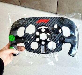 MOD F1 Formula 1 para Volante Logitech G29 y G923 de Ps PlayStation y PC ROJO