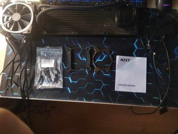 NZXT Kraken X73 RGB 5001-1500 RPM Water Cooled CPU Cooler for sale